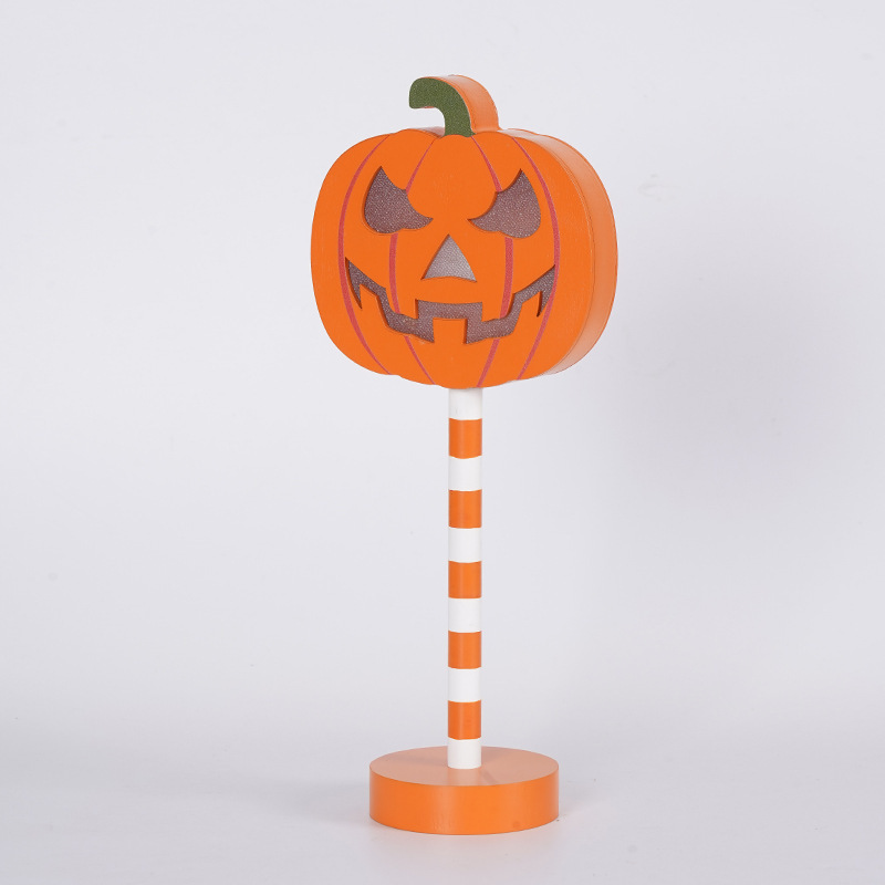 Halloween LED Wooden Figurine Table Lights