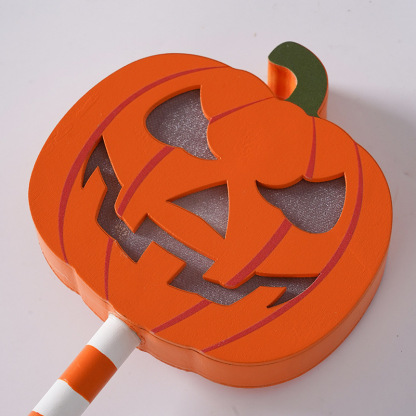 Halloween LED Wooden Figurine Table Lights