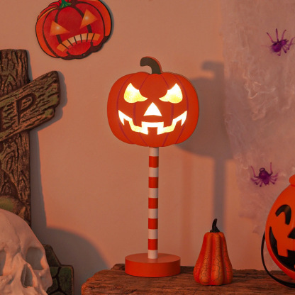 Halloween LED Wooden Figurine Table Lights