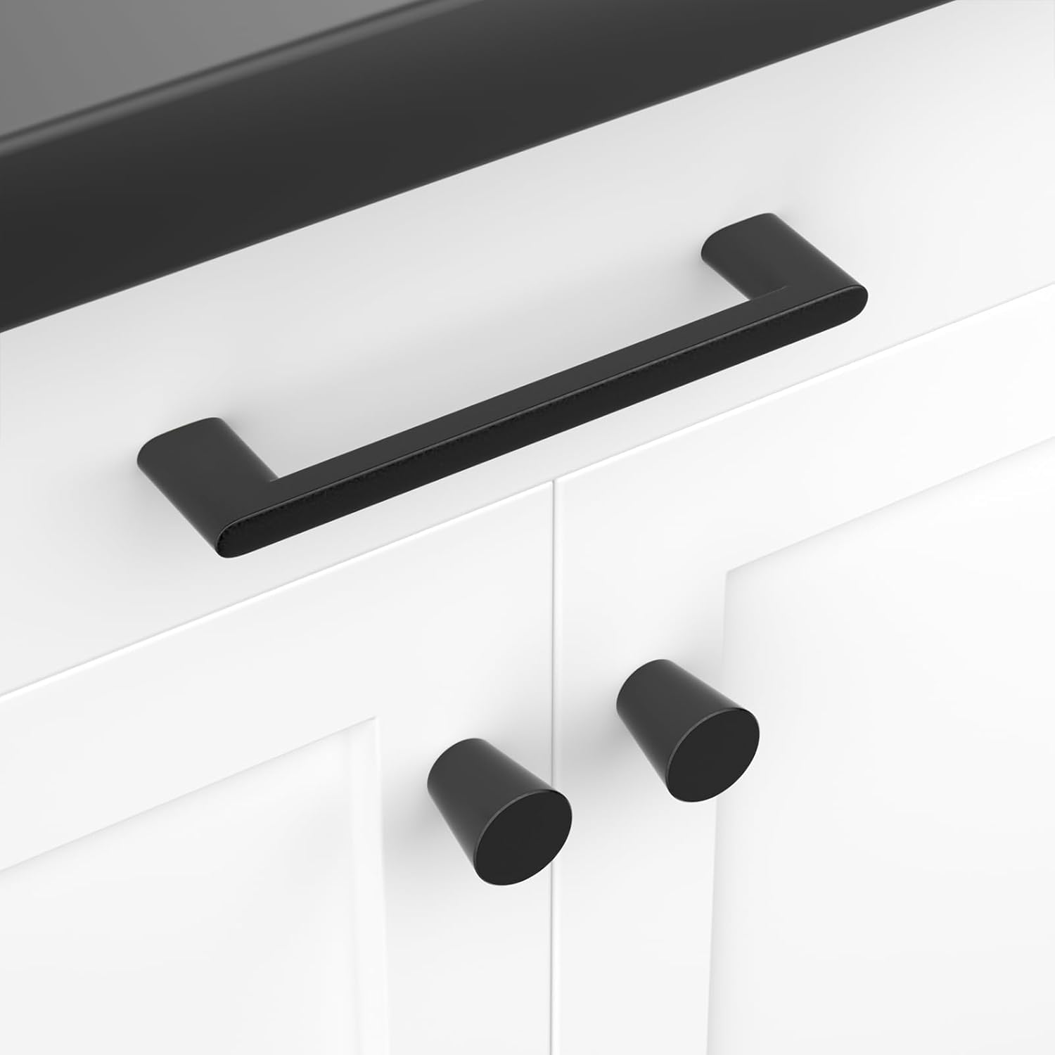 Cabinet Pulls Brushed Gold & Black Cabinet Pulls Kitchen Livingroom Pulls