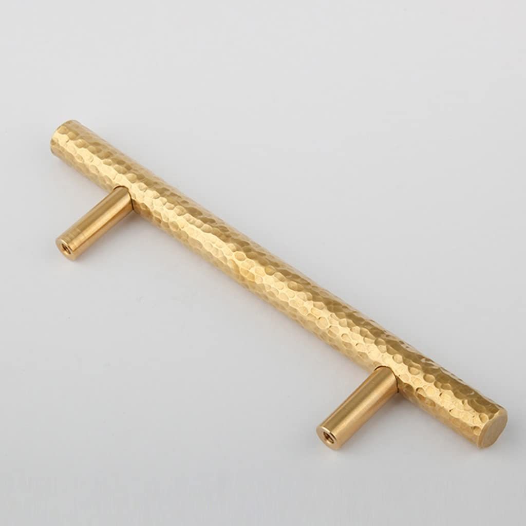 Luxury Solid Golden Round Brass Drawer Wardrobe And Door Handle -Homdiy