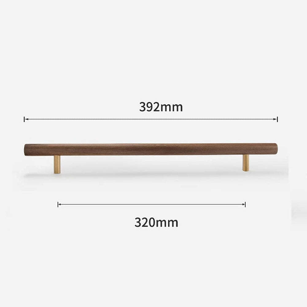 Universal Wooden Door Handles for Drawers Cupboards Kitchen Cabinets -Homdiy