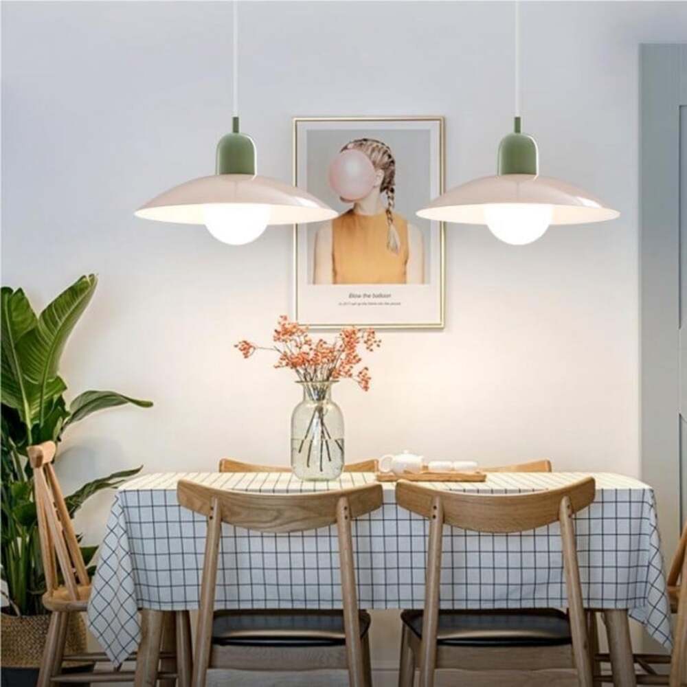 Mid Century Plug-in Bauhaus Dining Room Pendant Light