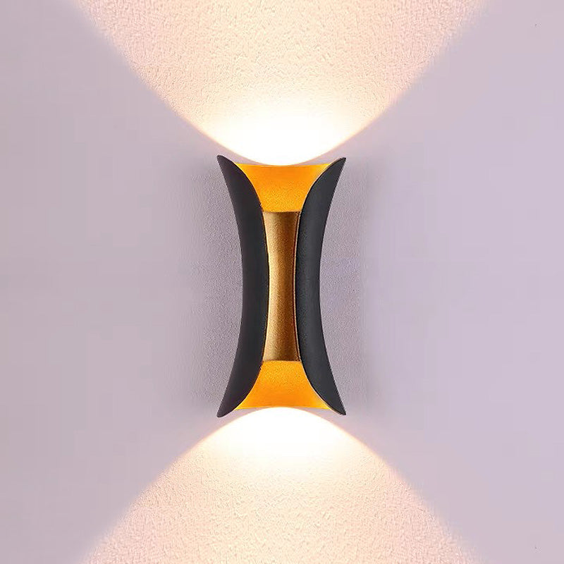 Waterproof Art Decor LED Outdoor Wall Sconce Light