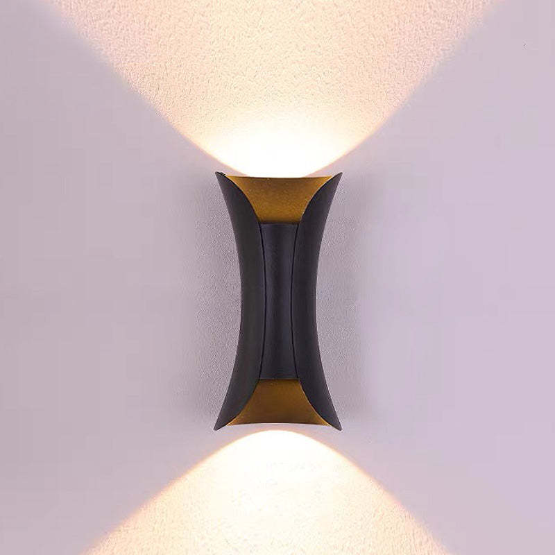 Waterproof Art Decor LED Outdoor Wall Sconce Light