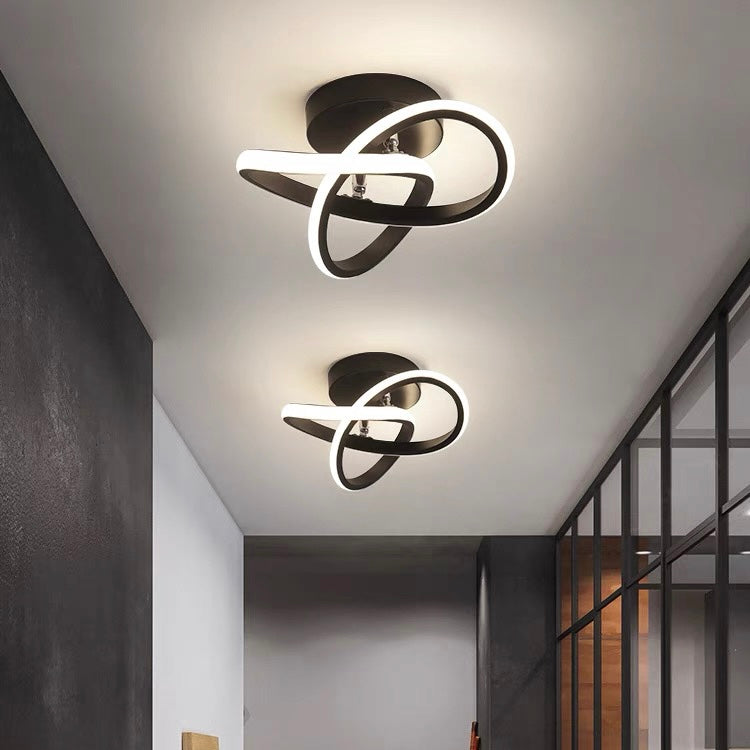 Modern Acrylic LED Hallway Flush Mount Ceiling Light