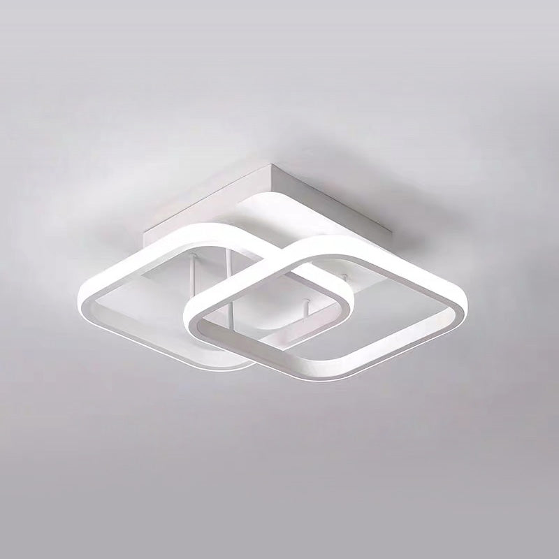 Modern Acrylic LED Hallway Flush Mount Ceiling Light