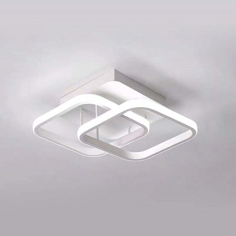 Modern Acrylic LED Hallway Flush Mount Ceiling Light