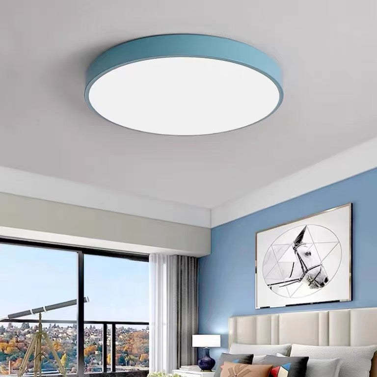 Minimalist LED Colorful Ceiling Lights For Living Room