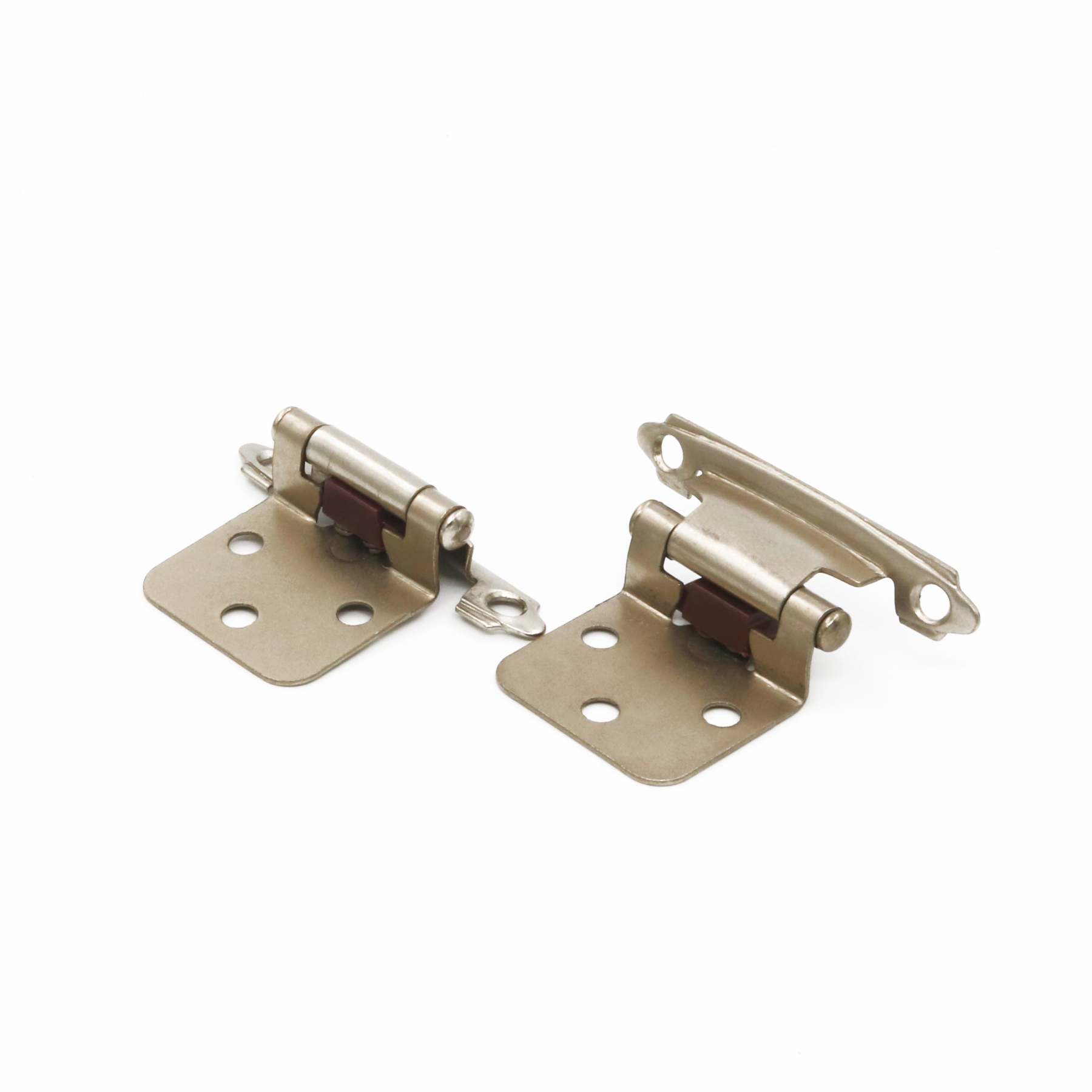 20 pairs cabinet hinges self closing brushed nickel (SCH30SNB ) -Homdiy