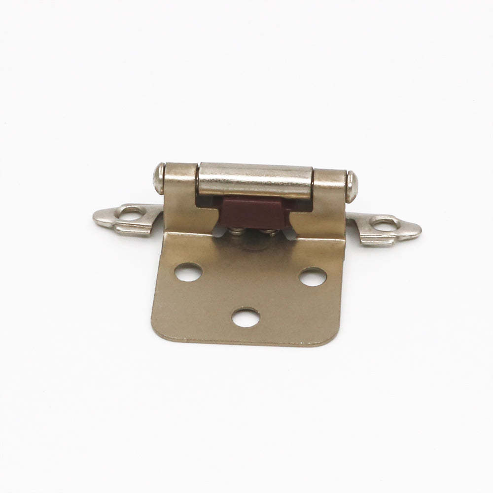 20 pairs cabinet hinges self closing brushed nickel (SCH30SNB ) -Homdiy