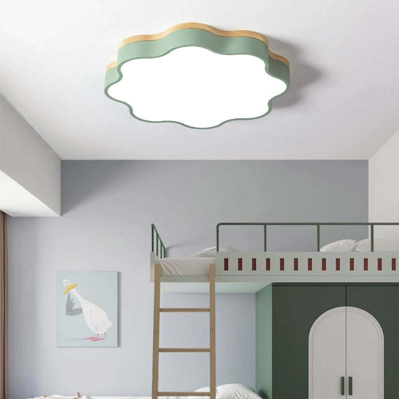 Creative Acrylic Polygon LED Ceiling Light For Bedroom -Homdiy