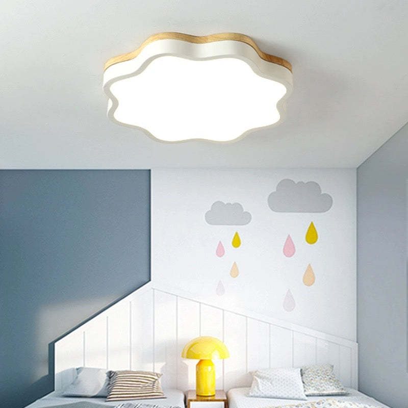 Creative Acrylic Polygon LED Ceiling Light For Bedroom -Homdiy