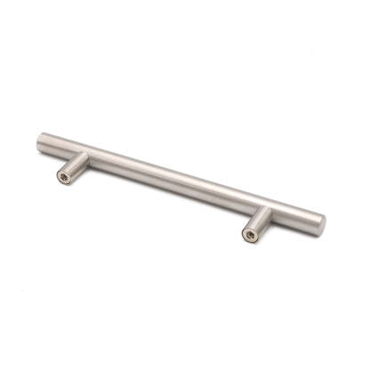 Brushed Nickel Modern Stainless Steel Cabinet Handles T Bar Drawer Pulls -Homdiy