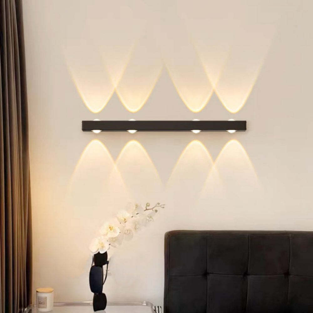 Nordic Long Multi Lights LED Wall Light -Homdiy