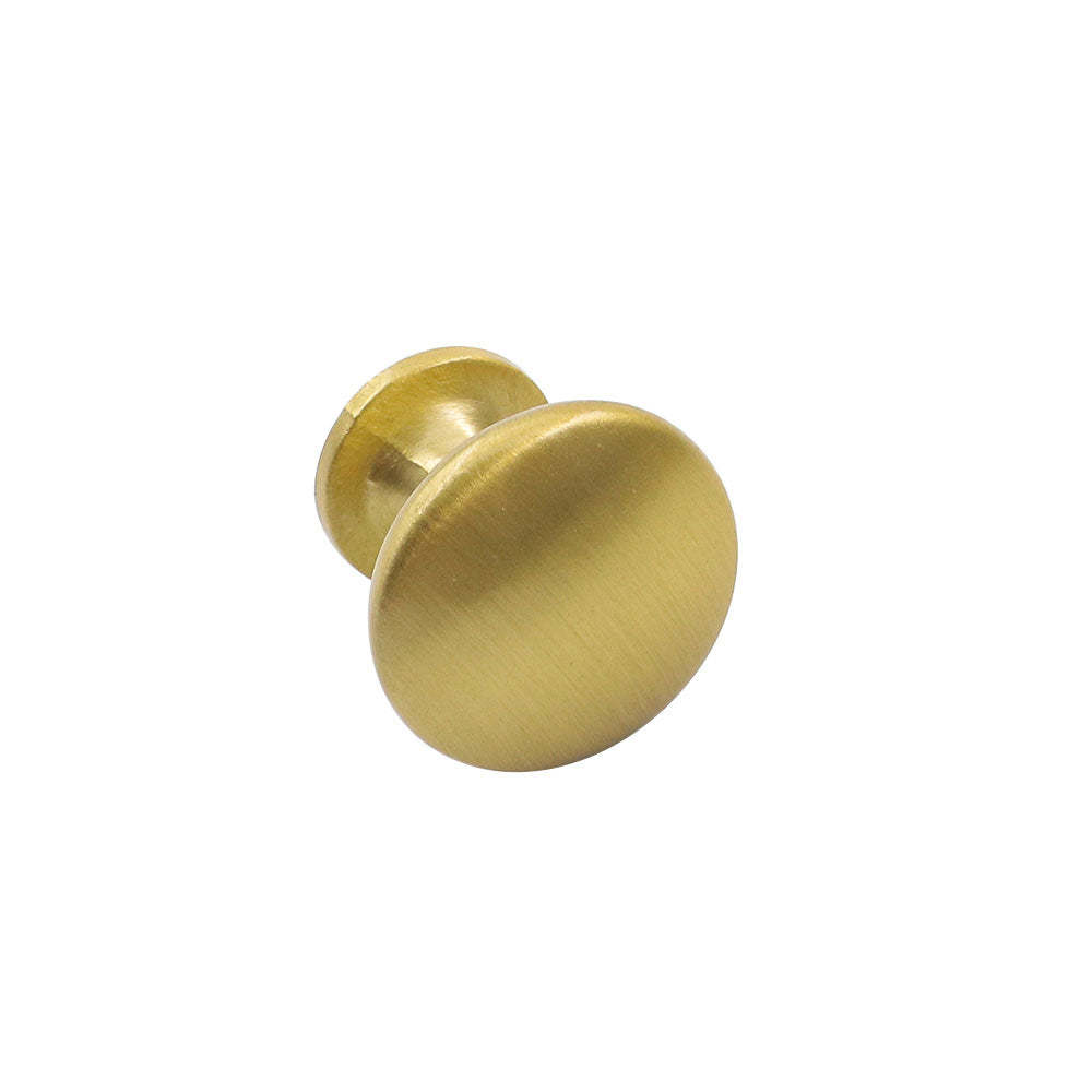 10 Pack Modern Round Cabinet Knobs Gold Kitchen Cabinet Handles Zinc Alloy(LS6050GD) -Homdiy