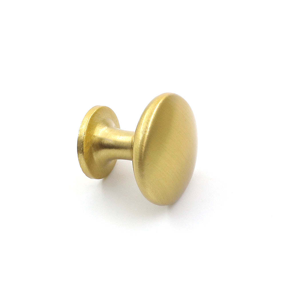 10 Pack Modern Round Cabinet Knobs Gold Kitchen Cabinet Handles Zinc Alloy(LS6050GD) -Homdiy