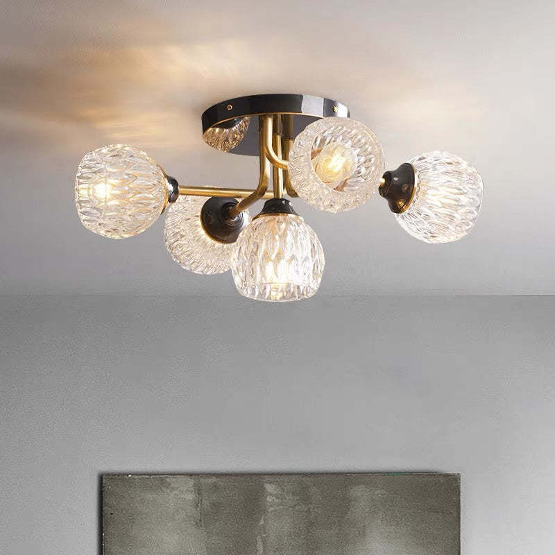 Luxury Copper Bud Ceiling Light -Homdiy