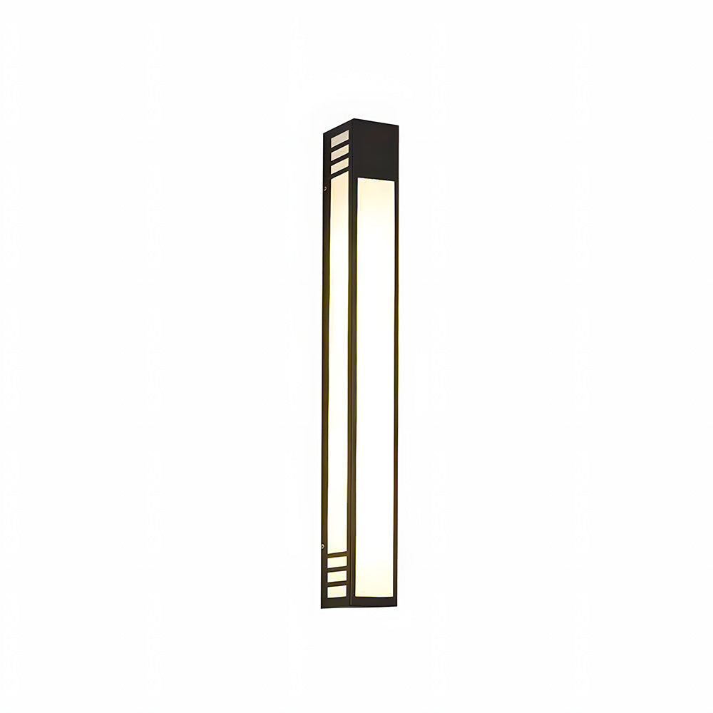 IP55 Modern Black LED Outdoor Wall Lights For Houses