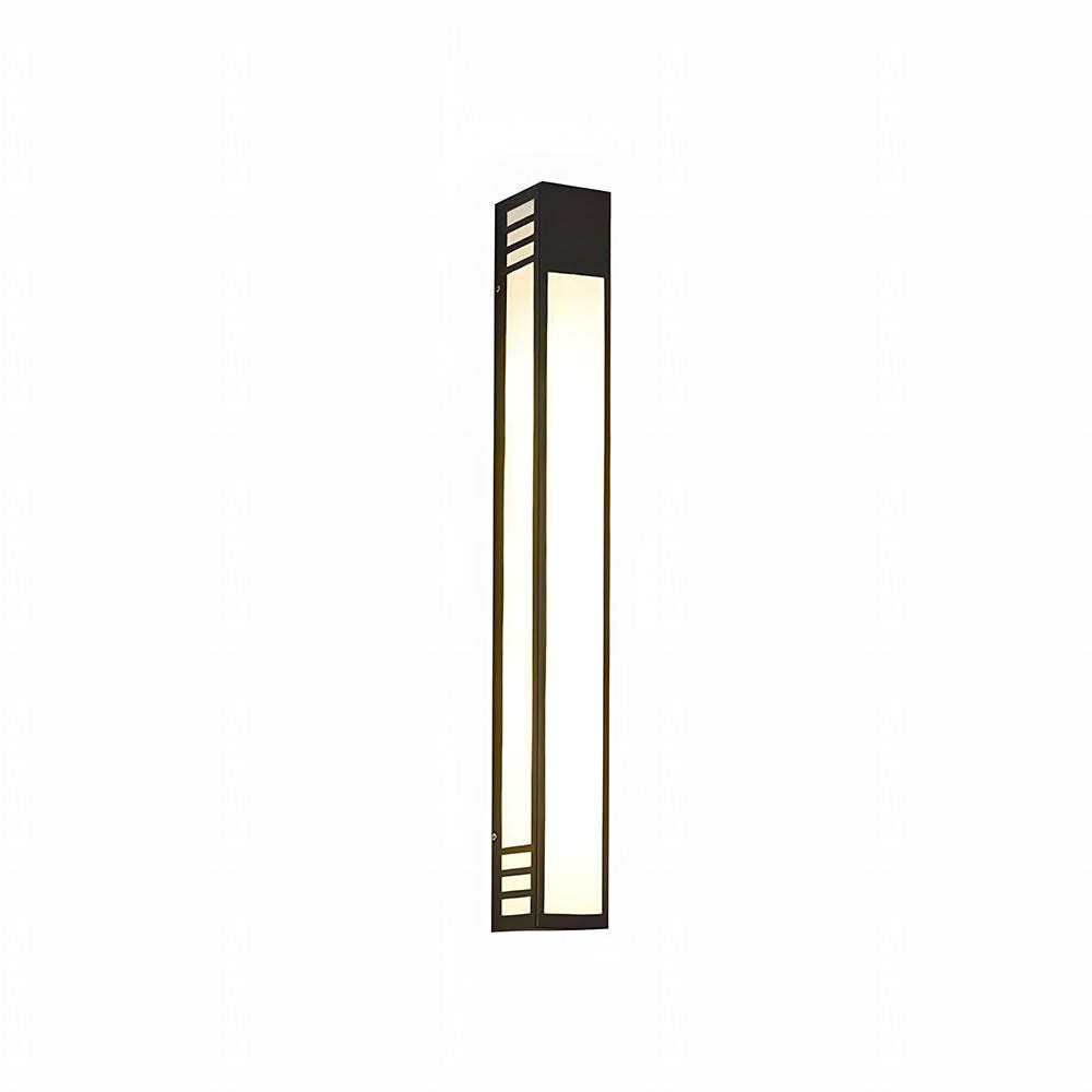 IP55 Modern Black LED Outdoor Wall Lights For Houses