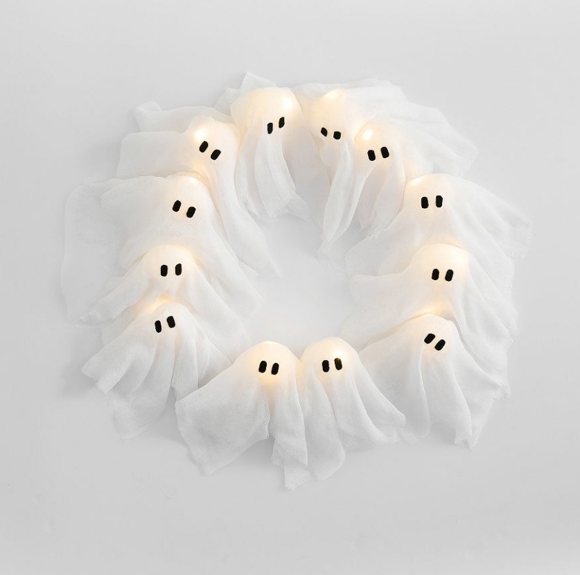 Halloween Ghost Garland String Lights for Party Decoration