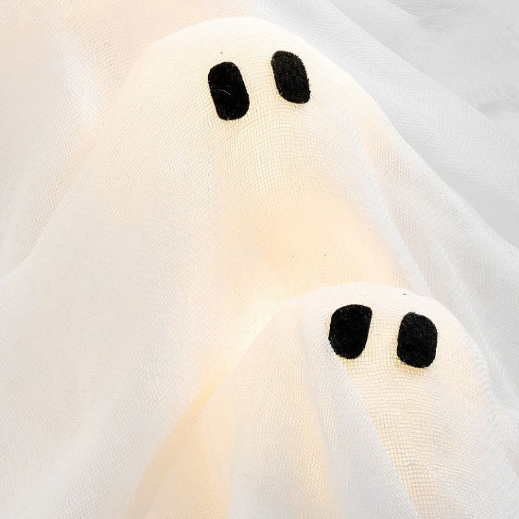 Halloween Ghost Garland String Lights for Party Decoration