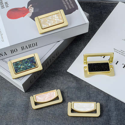 Decorative Invisible Gold Ring Zinc Alloy Drawer Handle