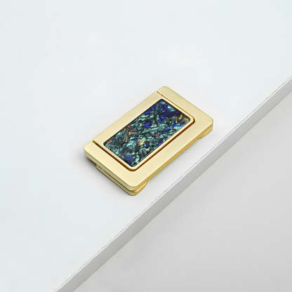 Decorative Invisible Gold Ring Zinc Alloy Drawer Handle