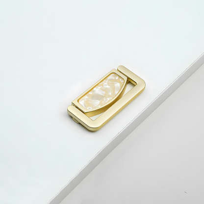 Decorative Invisible Gold Ring Zinc Alloy Drawer Handle