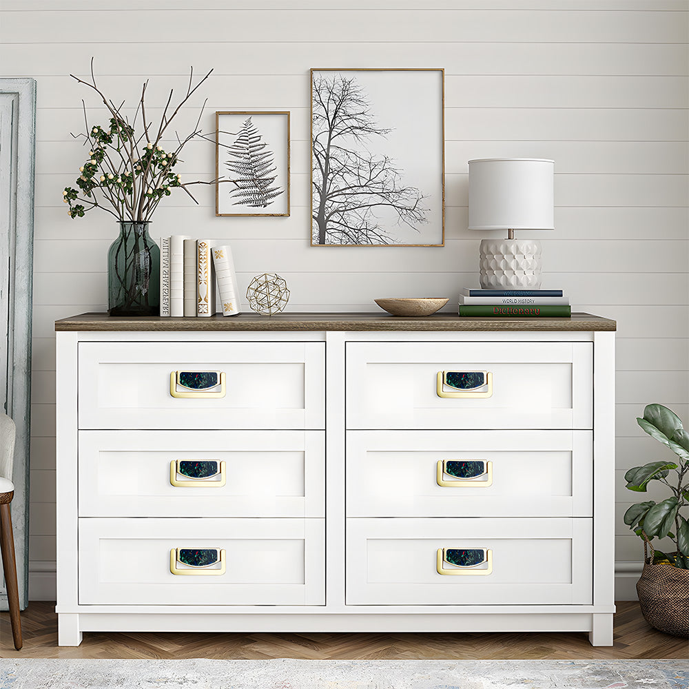 Decorative Invisible Gold Ring Zinc Alloy Drawer Handle