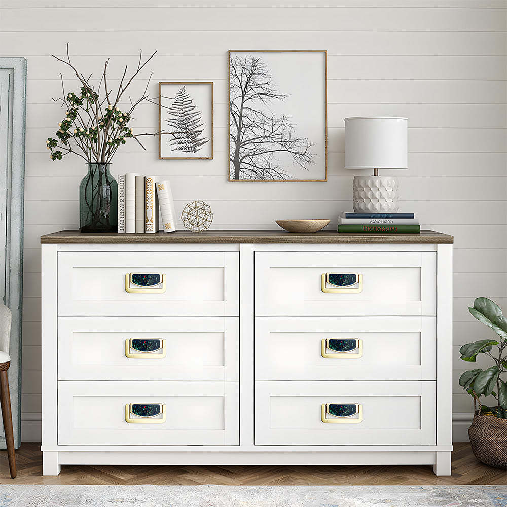 Decorative Invisible Gold Ring Zinc Alloy Drawer Handle