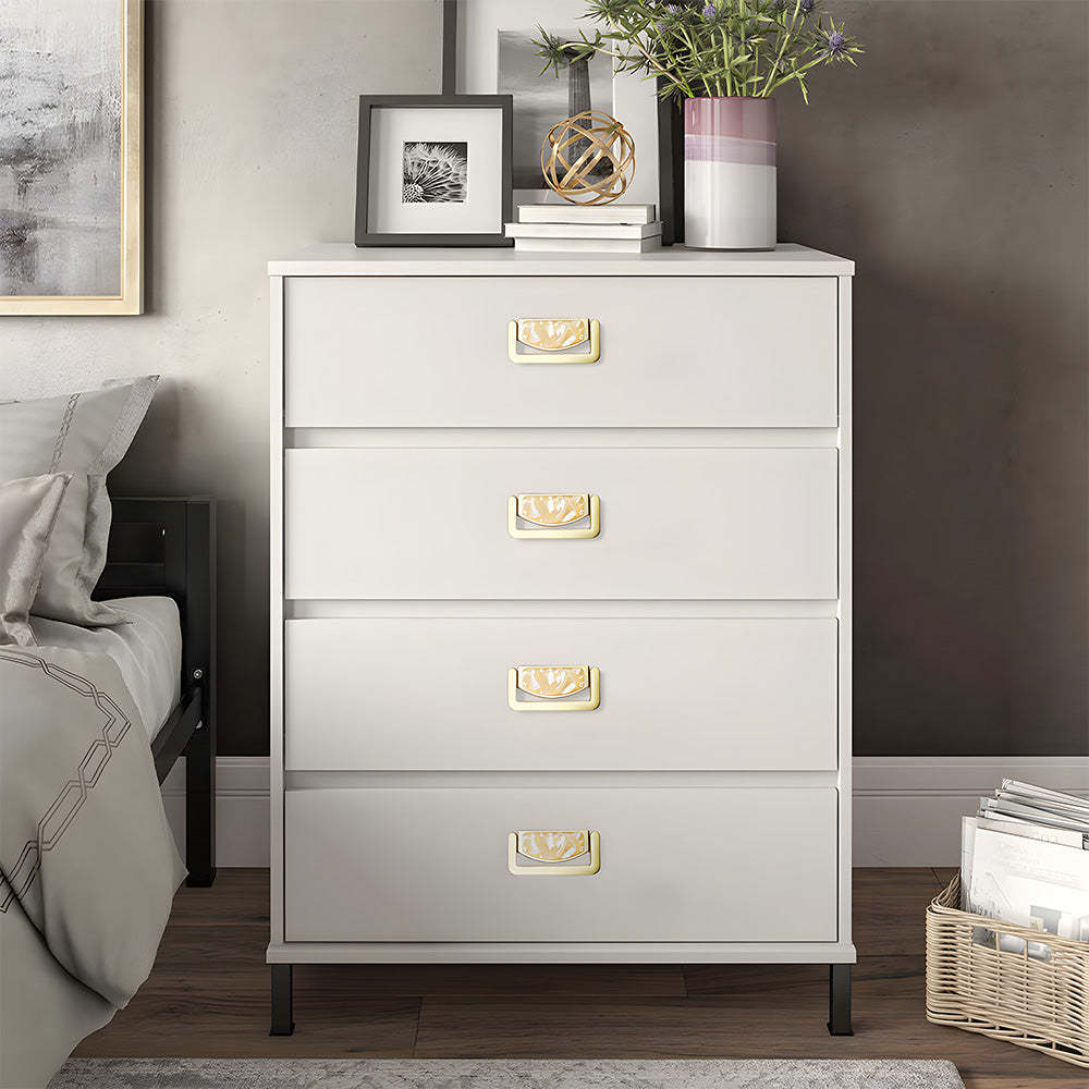 Decorative Invisible Gold Ring Zinc Alloy Drawer Handle