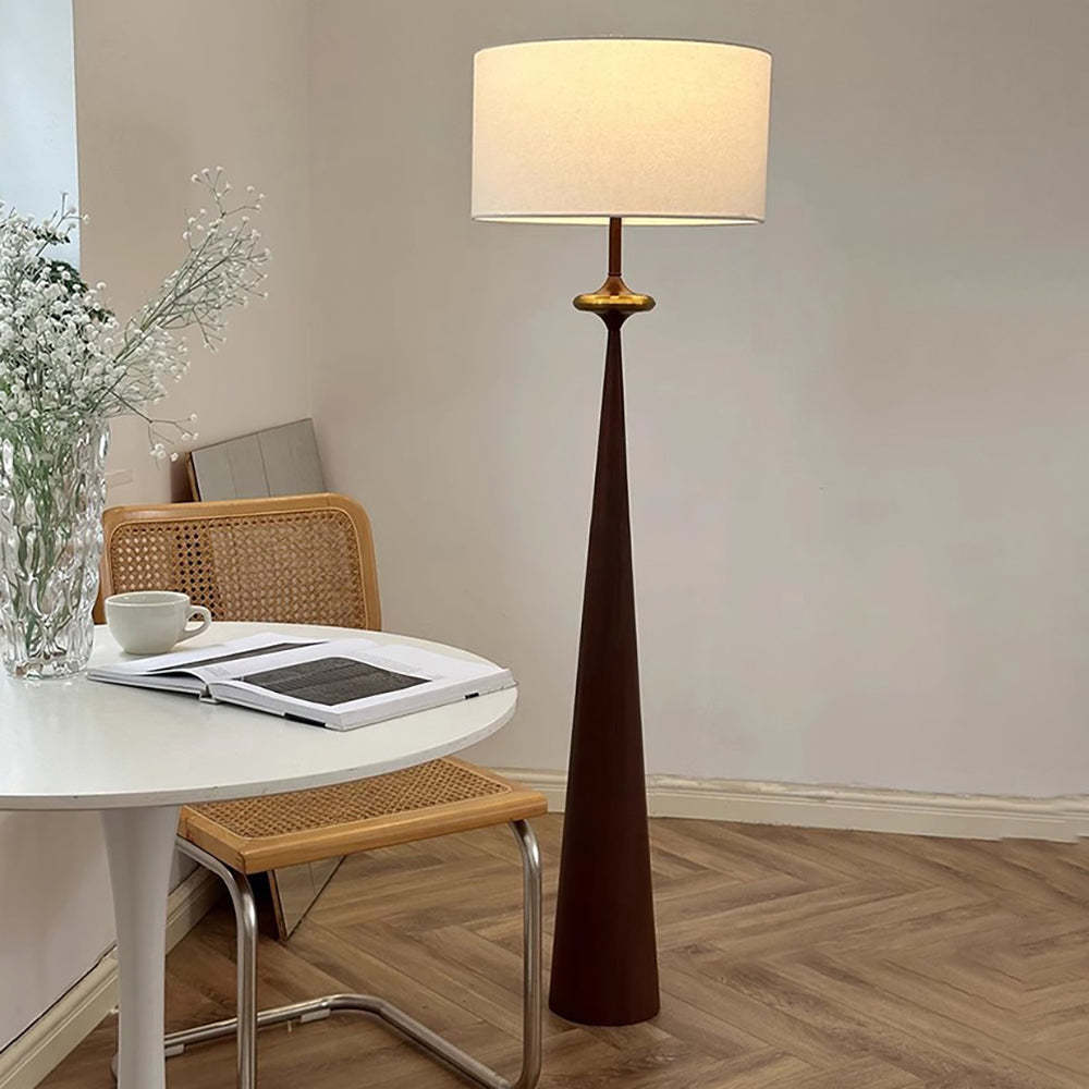 Wabi Sabi Fabric Standing Lamp -Homdiy