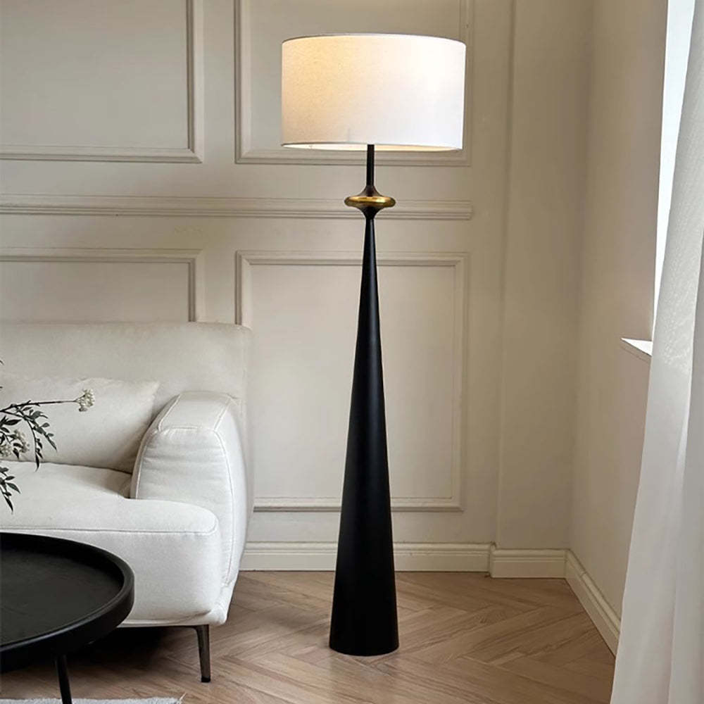 Wabi Sabi Fabric Standing Lamp -Homdiy