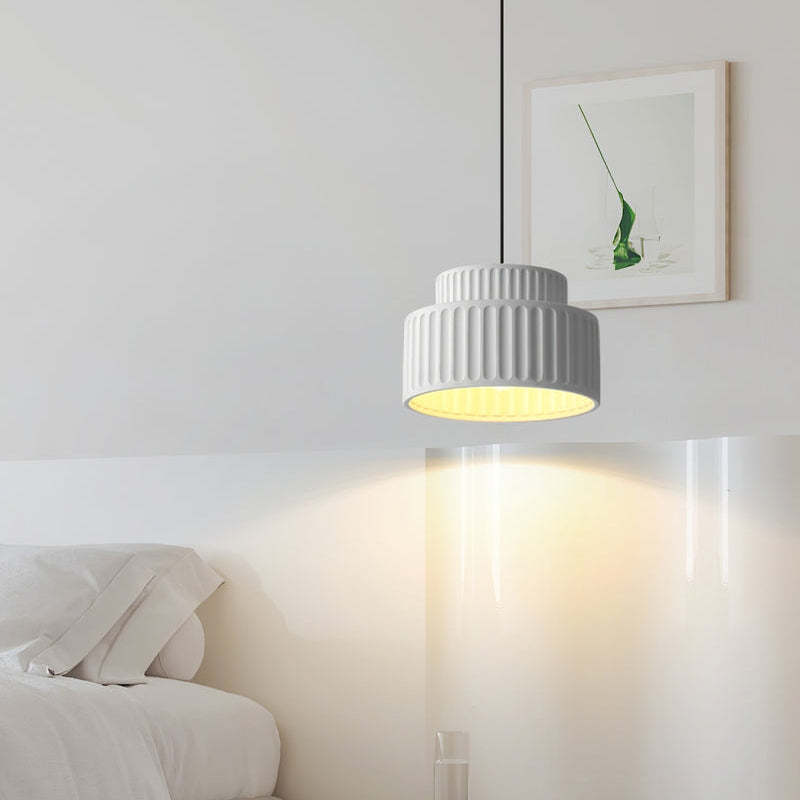 Wabi Sabi Modern Simple Cream Dining Room Pendant Light -Homdiy