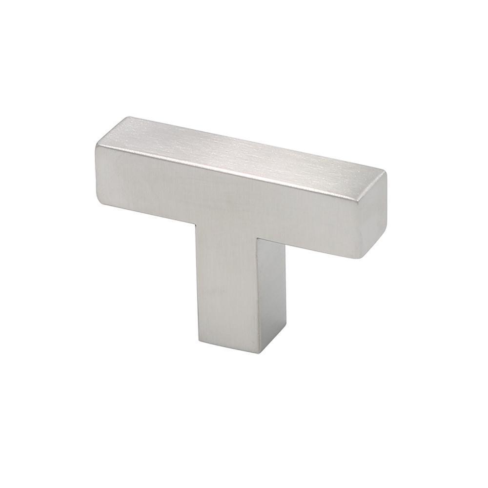 Brushed Nickel Modern Cabinet Handles Kitchen Bar Cabinet Pulls -Homdiy