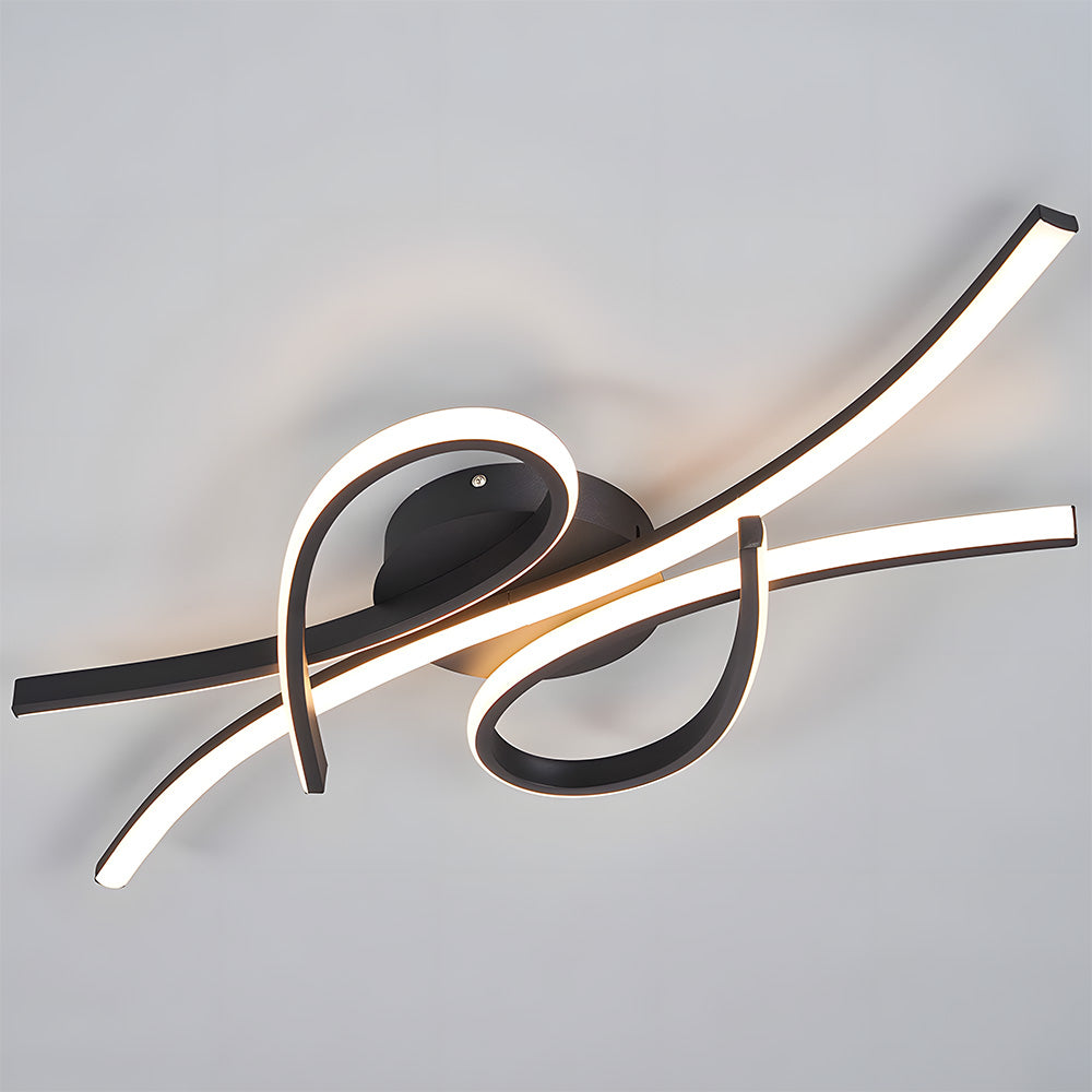 Unique Creative Musical Notes LED Ceiling Lamp