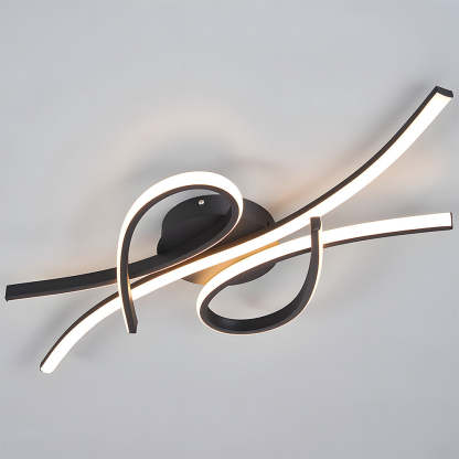 Unique Creative Musical Notes LED Ceiling Lamp