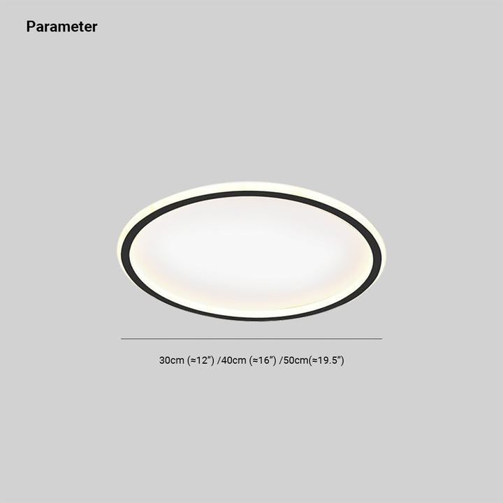Modern Led Ultra-thin Indoor Round Ceiling Light -Homdiy