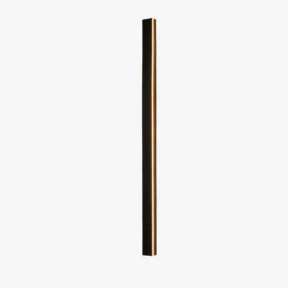 IP65 Modern Industrial Long Acrylic Black LED Outdoor Wall Lights