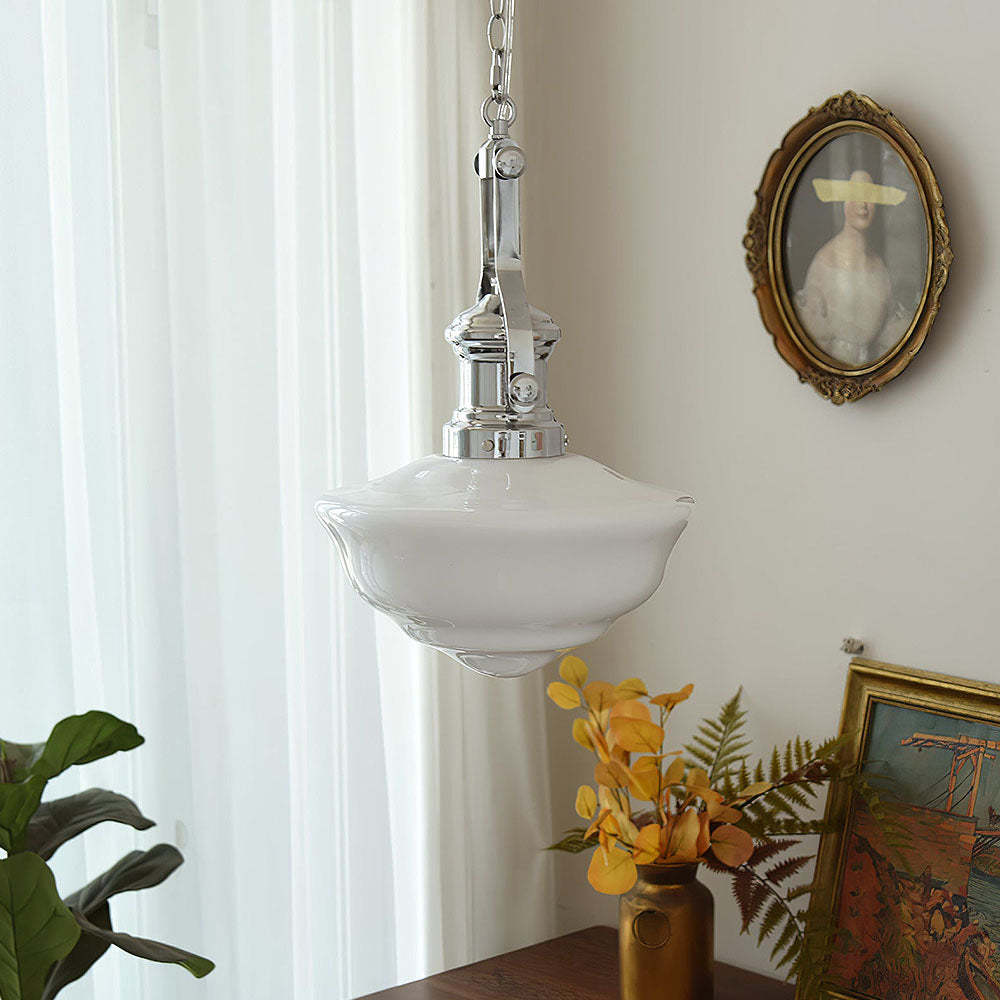 Nordic Multi Heads White Stunning Chain Pendant Light -Homdiy