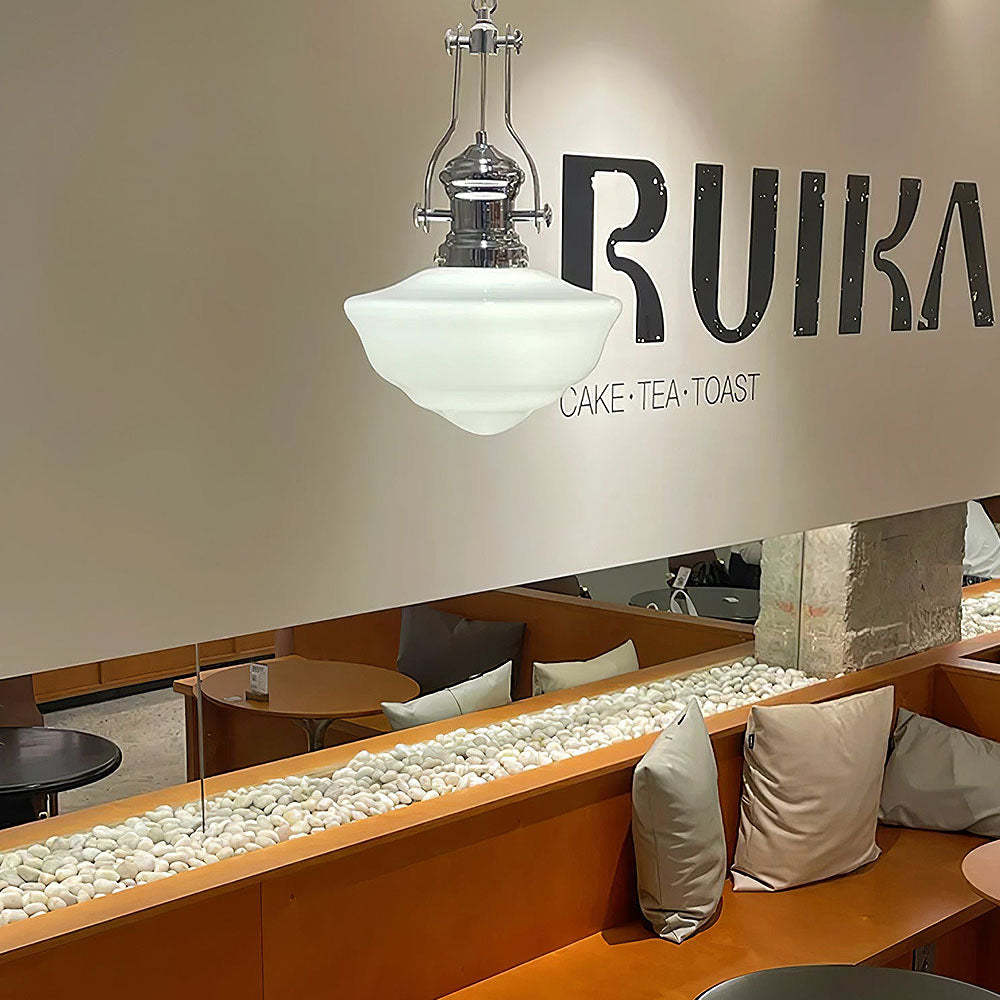 Nordic Multi Heads White Stunning Chain Pendant Light -Homdiy