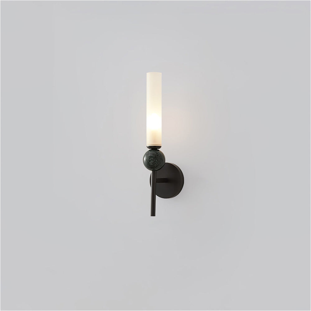Natural Marble Long Pole Aisle Wall Light -Homdiy