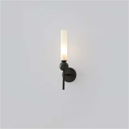 Natural Marble Long Pole Aisle Wall Light -Homdiy