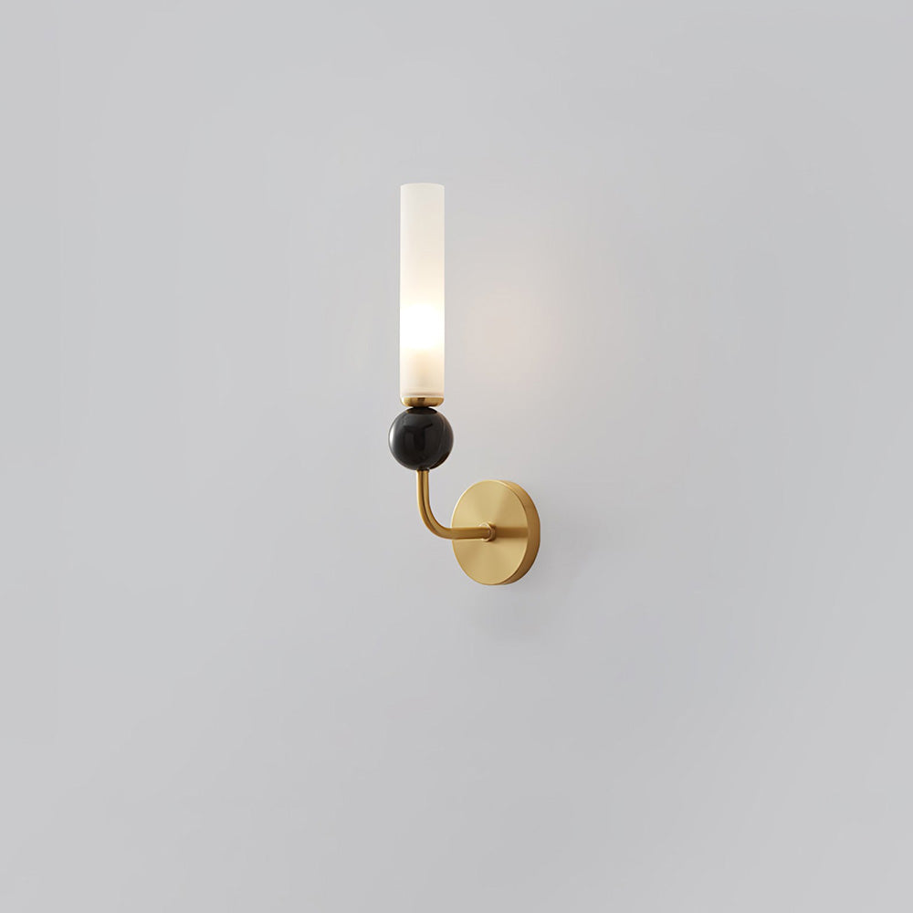 Natural Marble Long Pole Aisle Wall Light -Homdiy