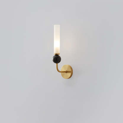 Natural Marble Long Pole Aisle Wall Light -Homdiy