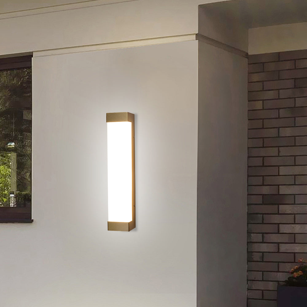 Long Strip Outdoor Acrylic Waterproof Wall Lights