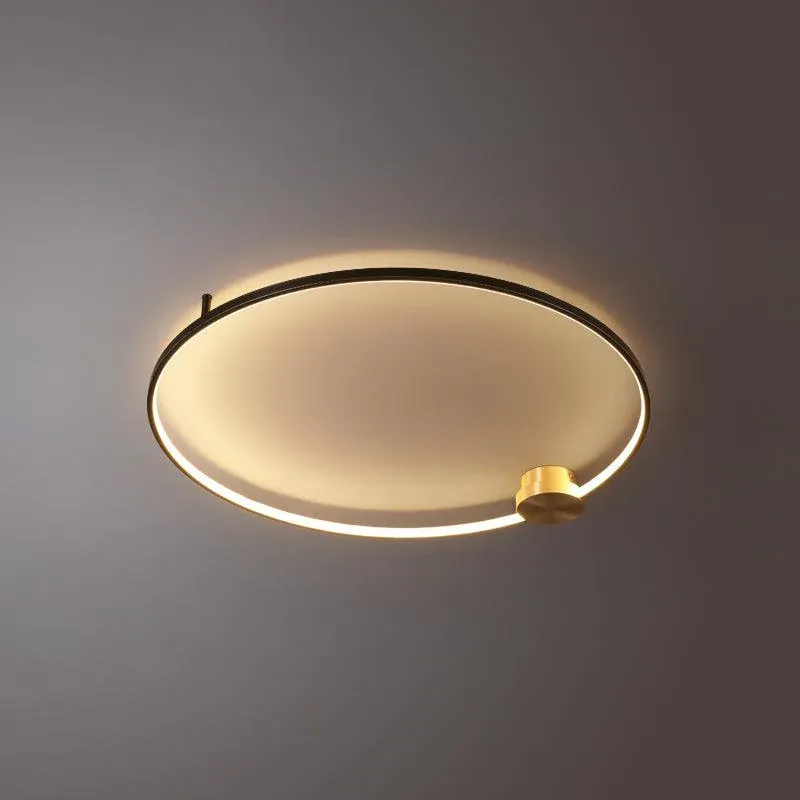 Creative Circle Metal LED Living Room Ceiling Lights