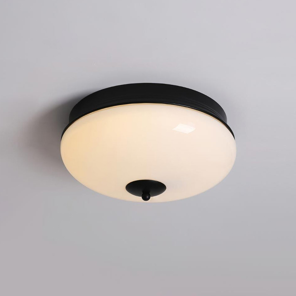 French Cream LED Hallway Gold Ceiling Lights