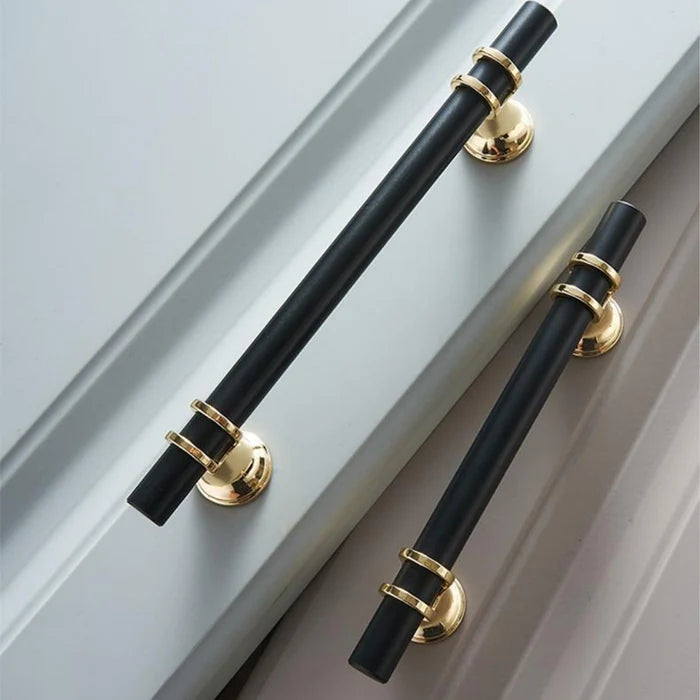 Black Zinc Alloy Drawer Pulls -Homdiy